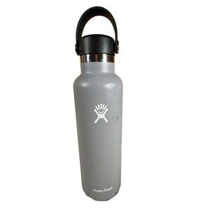 Hydro Flask 21 oz Standard Mouth Water Bottle Flint Gray TJ-S21SX-F22C